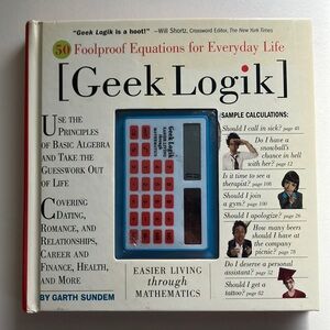 Geek Logik Book with Calculator